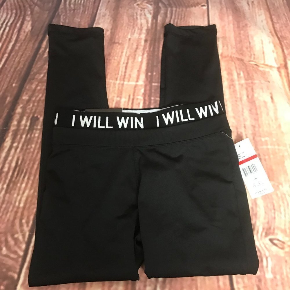 Energie Black Gym Capris Size XS Activewear Slimming Legging Work Out New